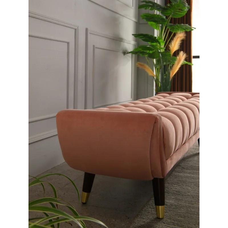 Nordic Sofa Stool Minimalist Cloakroom Living Room Bench Clothing Store Shoe Changing Stool Light Luxury Bed End Sofa Cushion