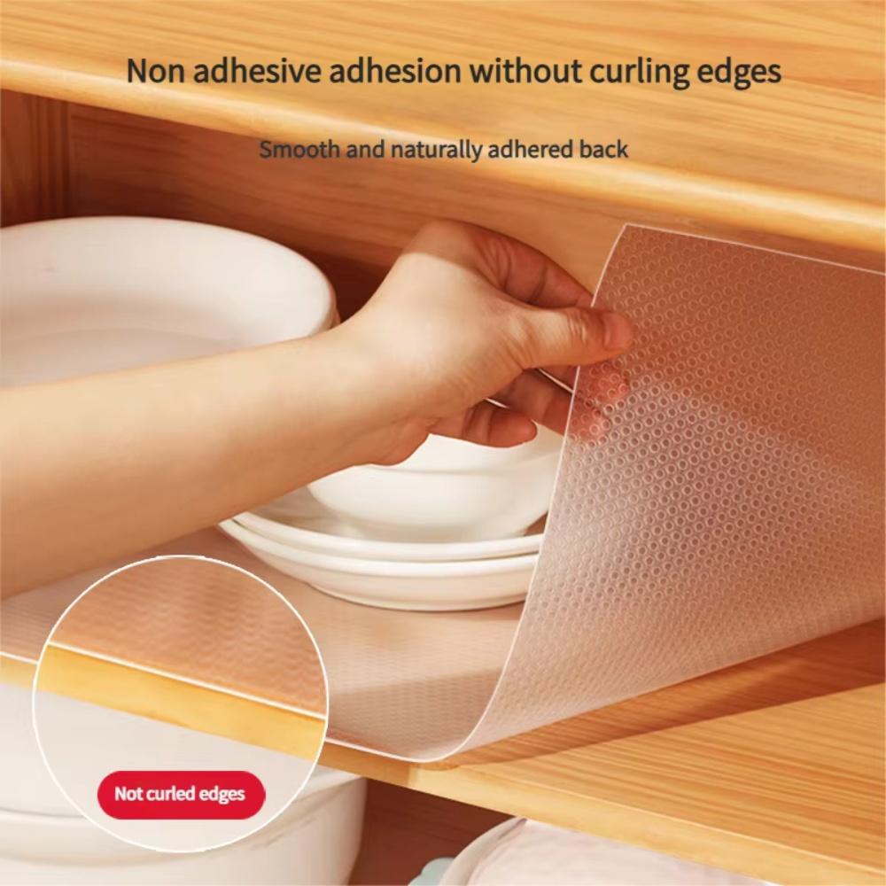 1pc 5mX30cm/50cm Drawer Mat Shelf Cover Liners Non Slip Waterproof Closet Placemat Table Pad Cabinet Oil-proof Liners