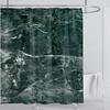 Marble Waterproof Shower Curtain Waterproof Shower Curtain for Bathroom Decor Printed Washable Shower Curtain with Hooks