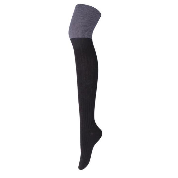 0jk Korean College Style Women's Socks, Calf and Knee-High, Big Polka Dots