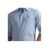 Polo Ralph Lauren Breathable Logo Embroidered Polo Shirt Men shirts Blue 710967608-006