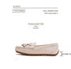 2025 Damen Echtleder Quasten Rutschfeste Slipper – Lässige Slip-on Umstandsschuhe