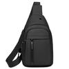 Trendy Fashion Versatile Multi-compartment Breast Bag Men's Business Commuter Messenger Bag Outdoor Sports and Leisure Shoulder Bag