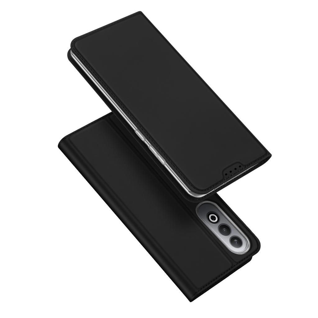 DUX DUCIS Skin Pro Series For OnePlus Nord CE4 5G/Oppo K12 Flip Phone Case with Stand and Card Slot