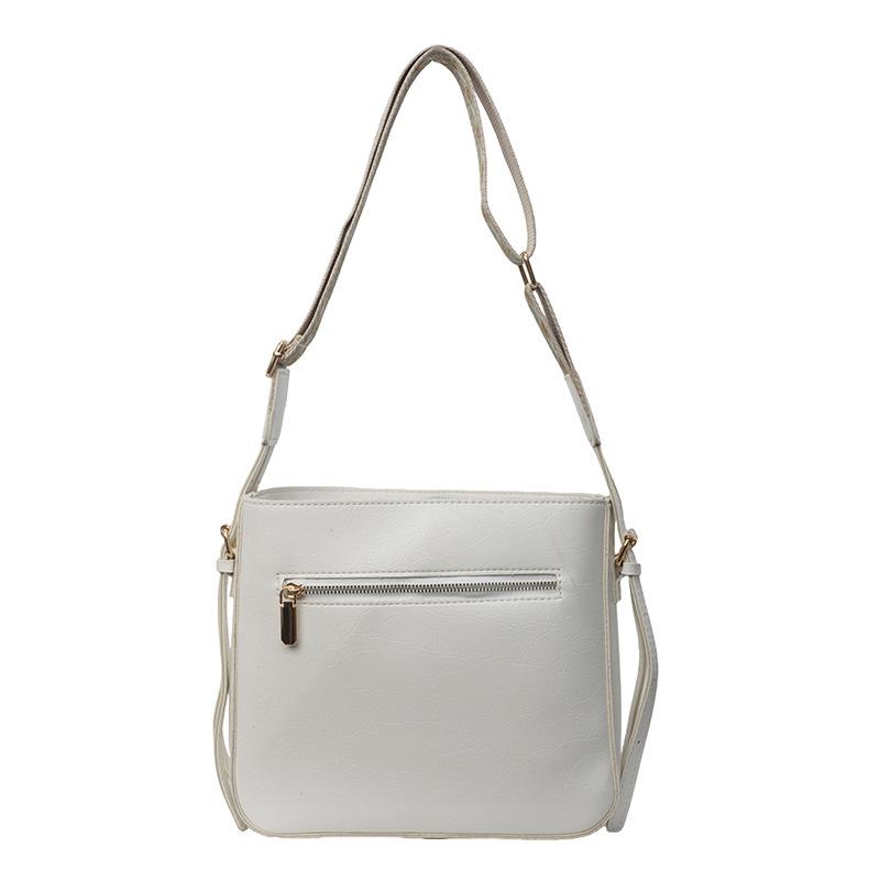 Wide Shoulder Strap Messenger Bag Women's New Fashion Versatile Shoulder Bag