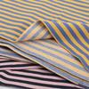 Rainbow Striped Cotton Elastic Knitted French Terry Fabric DIY For Sewing Hoodie Jacket Shirt Tissus By The Half Meter 610g/m