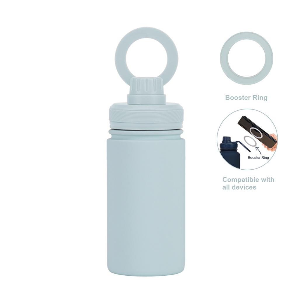 350Ml Stainless Steel Sports Water Cup Wide Mouth Portable Bottle 316L Magnetic Thermos Cup