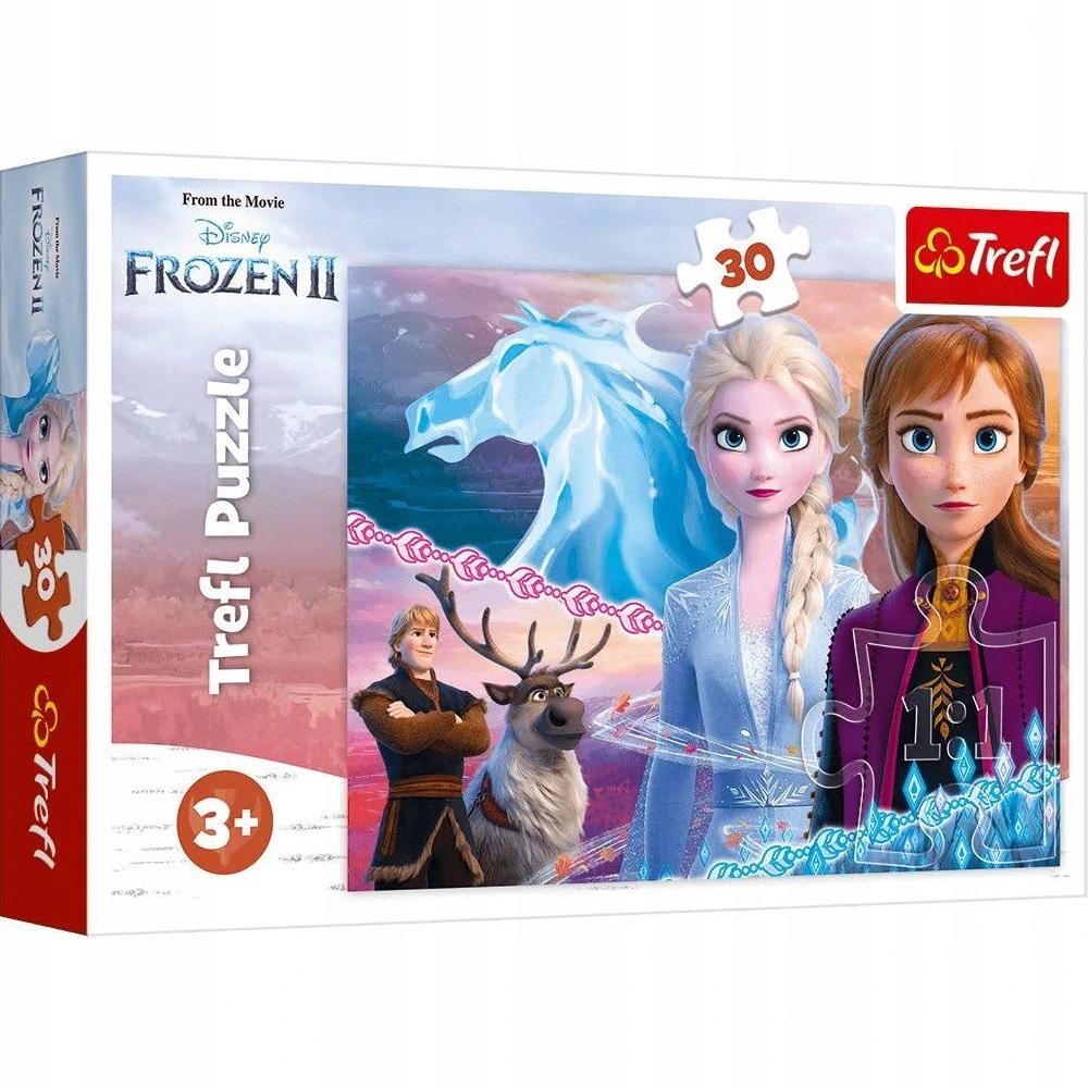 PUZZLE 30 ODWAGA SIÓSTR FROZEN 18253