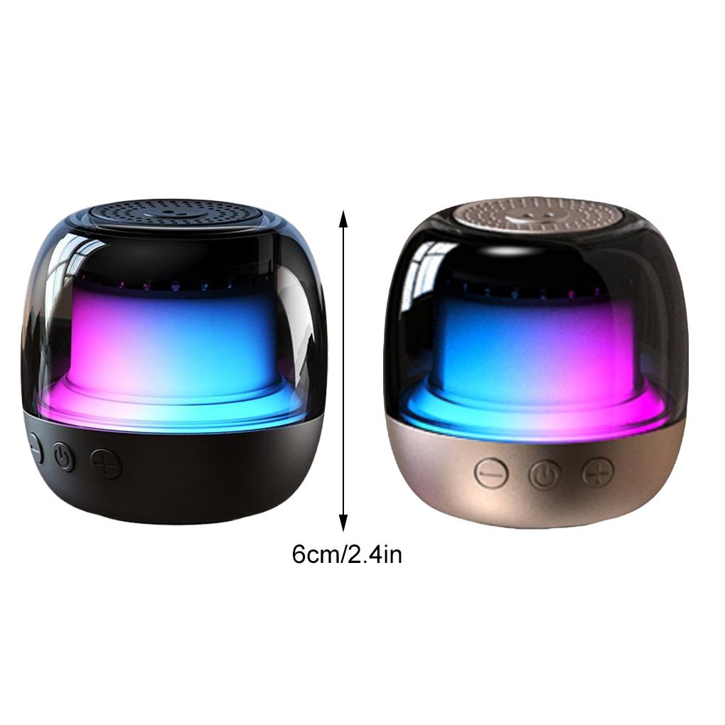 RGB light Speaker Wireless Bluetooth Portable Mini Subwoofer Player Multi-functional Bluetooth Speaker USB Outdoor Speaker Gift