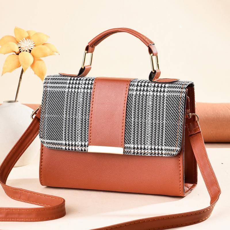 Die ursprüngliche einzelne Tasche Damen neue modische und einfache einzelne Schulter schräg übertragbare Damen-Tasche