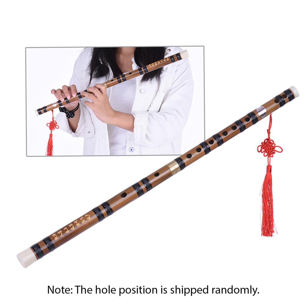 Pluggable Handmade Bitter Bamboo Flute Dizi Traditional Chinese Musical Woodwind Instrument In E Key for Beginner Study
