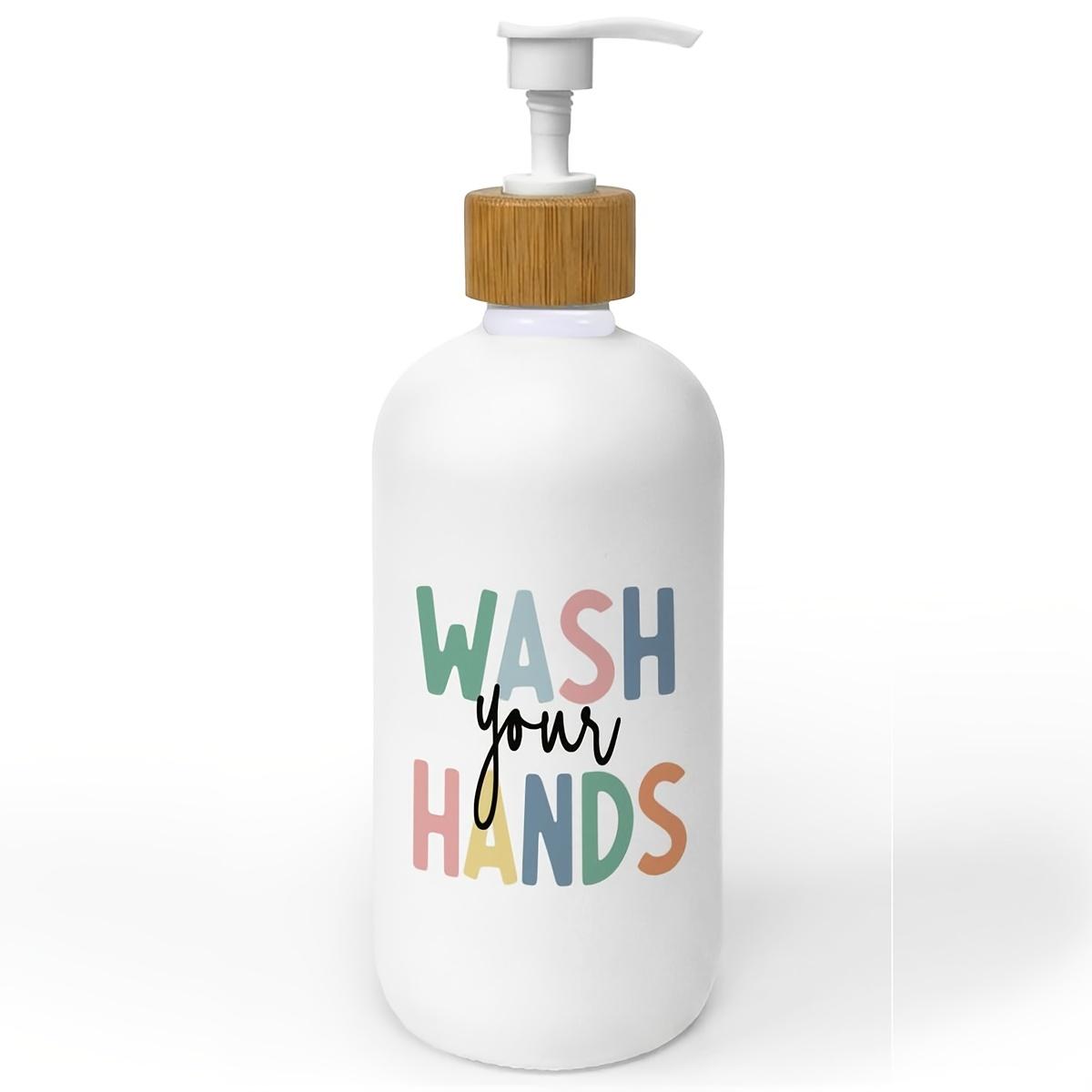

Bathroom Soap Dispenser, Bathroom Countertop Hand Soap Dispenser with Pump, Colorful Boho Decor Hand Soap Refillable Pump Bottle