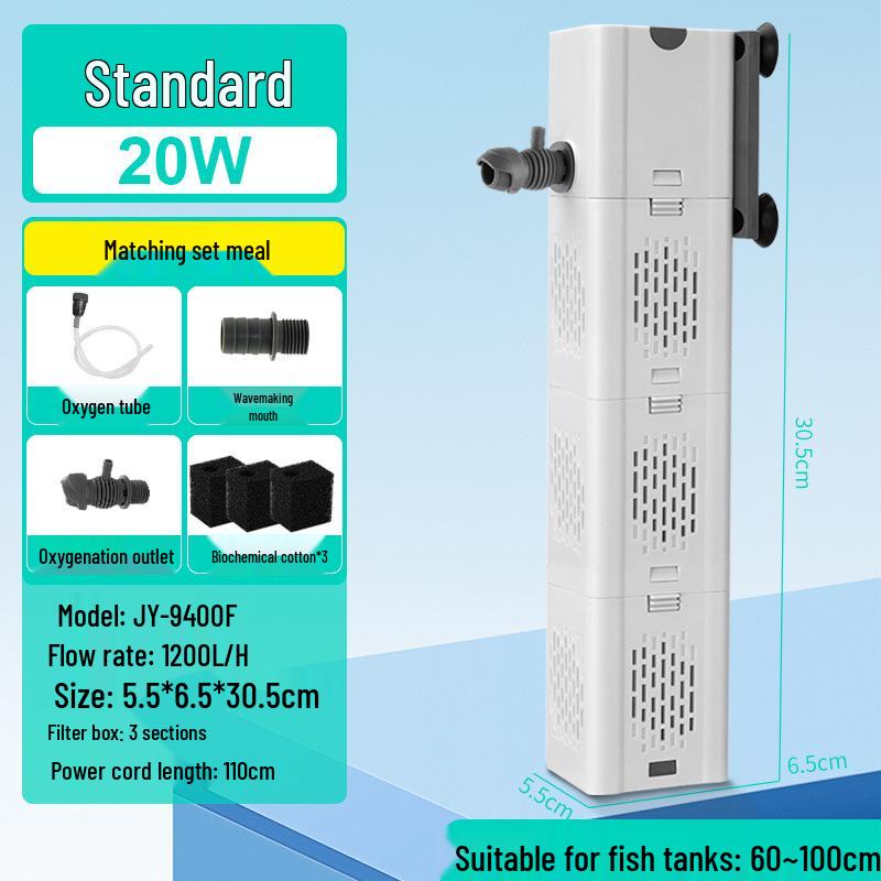 

«Три в одном: бесшумный фильтр для аквариума и циркуляционный насос для разведения рыб и черепах»