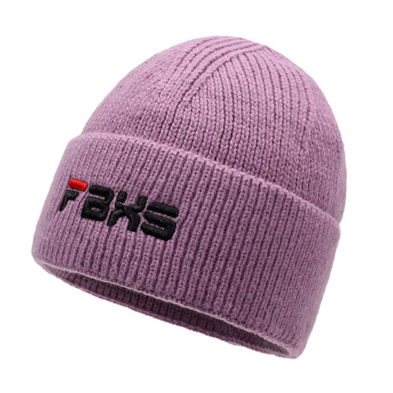 Couple Knitted Hat Versatile Fashion Three-Dimensional Embroidered Wool Hat Men'S And Women'S Outdoor Warm Ear Protector Cold Hat