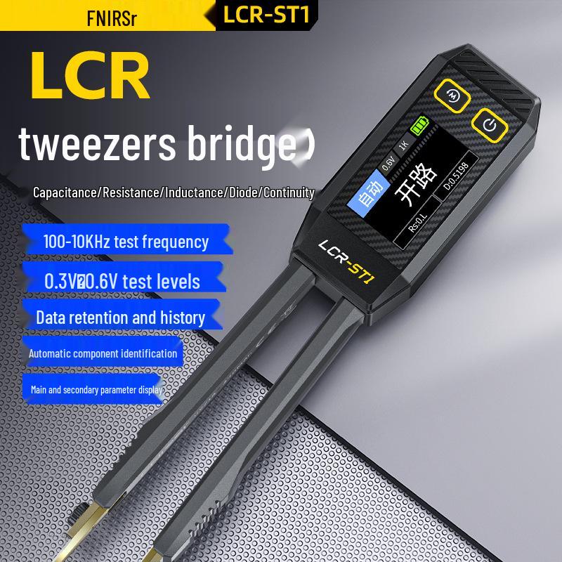 

Цифровий пінцет-мультиметр FNIRSI LCR-ST1 для тестування опору, індуктивності та ємності
