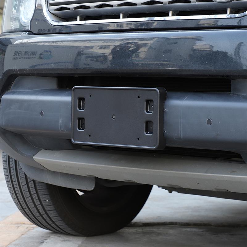 (For US version) For Land Rover Discovery 4 LR4 2010 2011 2012 2013 2014 2015 2016 Car Front License Plate Mounting Holder Brack