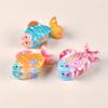 Ocean-Themed Seashell Acrylic Claw Clip: Cute Conch Design for Half-Up Hairstyles
