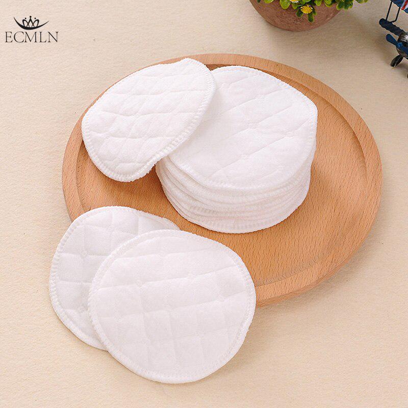 

1/3/6/12 пар прокладок для груди, 3 слоя, чистый хлопок, прокладки для грудного вскармливания, можно стирать, мягкие, впитывающие, детские прокладки для грудного вскармливания 1pair 10cm
