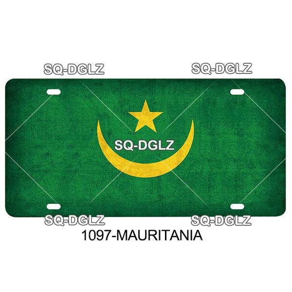 [SQ-DGLZ] M-P Country Flag 15x30cm Metal Sign Vintage Plaque Tin Sign Wall Decor For Bar Pakistan/Netherlands/Malaysia