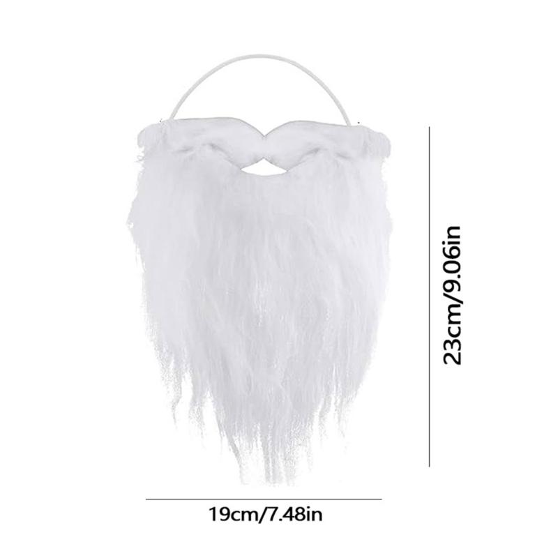 Christmas Santa Clauses Beard Facial Hair Disguise Fake Beard Party Supplies