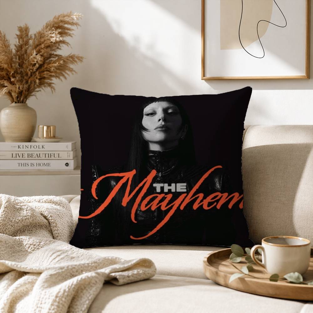 hot singer lady gaga Pillow Case for Sofa Living Room Home office Decor Protective Cover