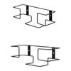 2Pcs Wall Mount Wire Rack Box Versatile Disposable Glove Dispenser for Salon