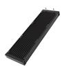 Wasserkühlungsradiator 12 Rohre 22mm Dicke Aluminiumlegierung Computer Wärmetauscher Radiator für 6‑7mm Weichschlauch