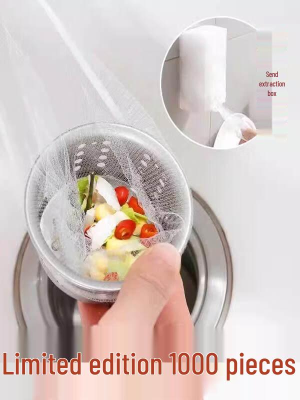 ZISIZ 1000-Piece Polyester Kitchen Sink Strainer Bag Set