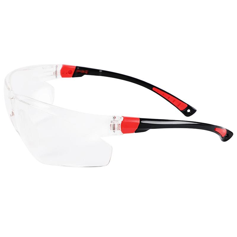 Safety Goggles Protect Glasses Men Women with Adjustable Mirror Legs Work Sport Outdoor Protective Glasses Against Wind and Dust