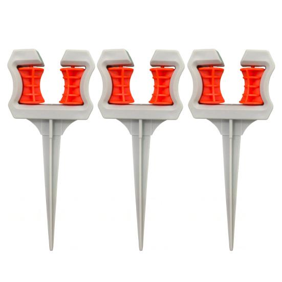 Garden Hose Guide Spike, Hose Roller Guide Spike, Watering Hose Holder Stake, Protect Plants And Prevent Tangles for Lawn Yard Irrigation