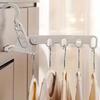 5/3/1pcs Space-Saving 5-Hole Foldable Hanger - Portable & Durable for Travel, Dorms, and Home Use, Drying Racks