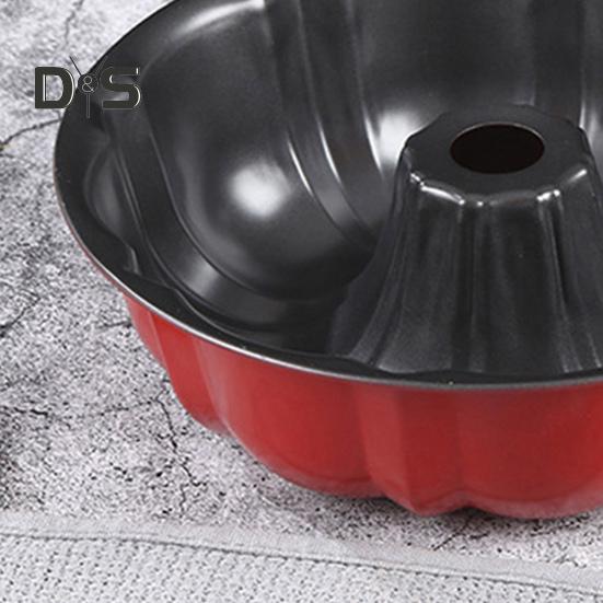 Non-Stick Cake Mold 9.5 Inch Round Carbon Steel Fluted Tube Pan for Pound Cakes Baking Mold for Jello Gelatin Chocolate Pudding Heavy Duty Bakeware