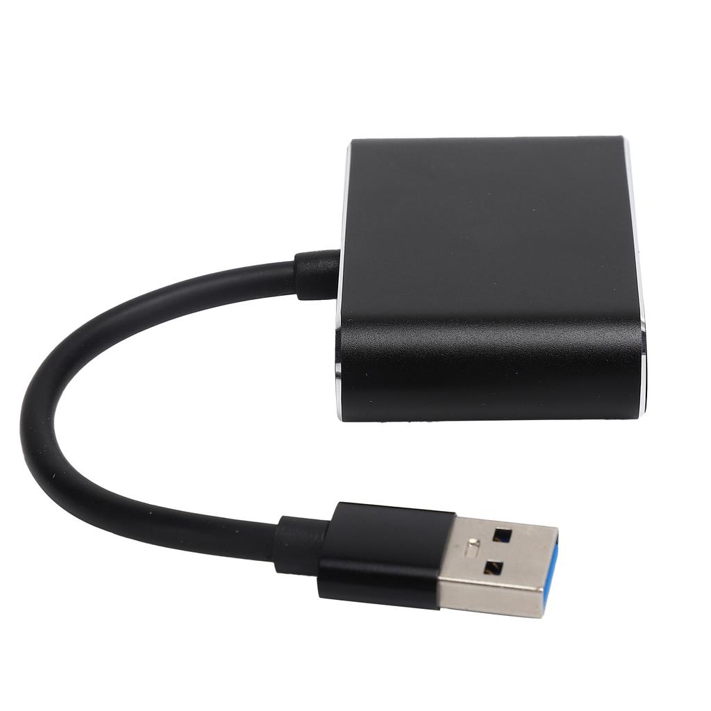 USB3.0 To High Definition Multimedia Interface VGA Adapter 2in1 HD Computer Converter 1080P