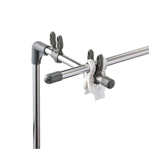 Sekisui Jushi Shoji Sekisui Rod Holder, White, Pack of 2