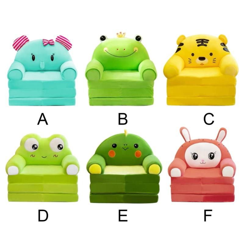 Divano pieghevole 2 in 1, divano a cartoni animati per bambini