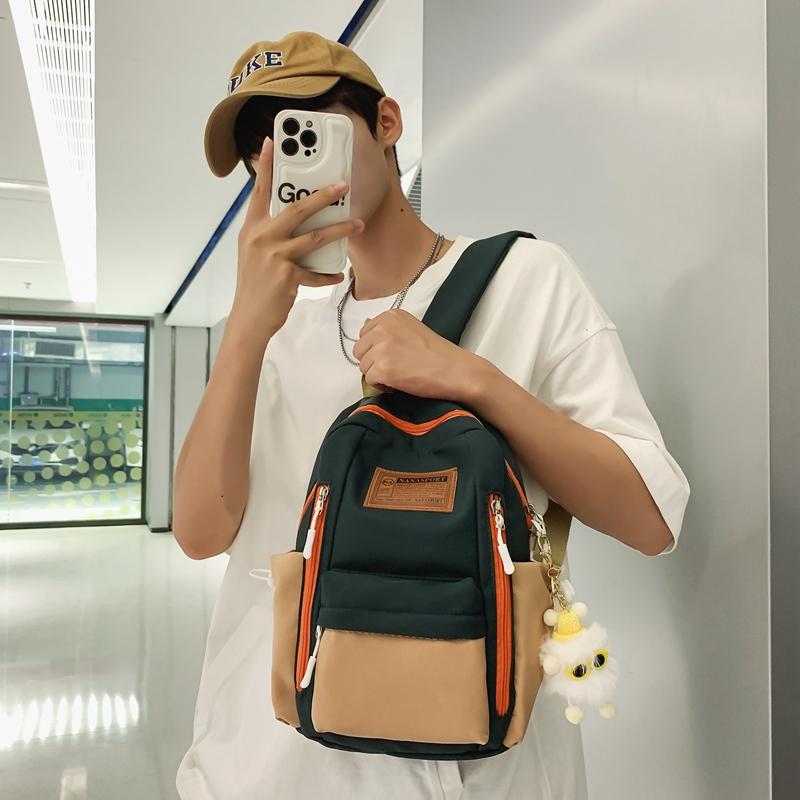 Sportsbrystveske Fargeblokk Herre Skulderveske Crossbody-veske Herre Midjeveske