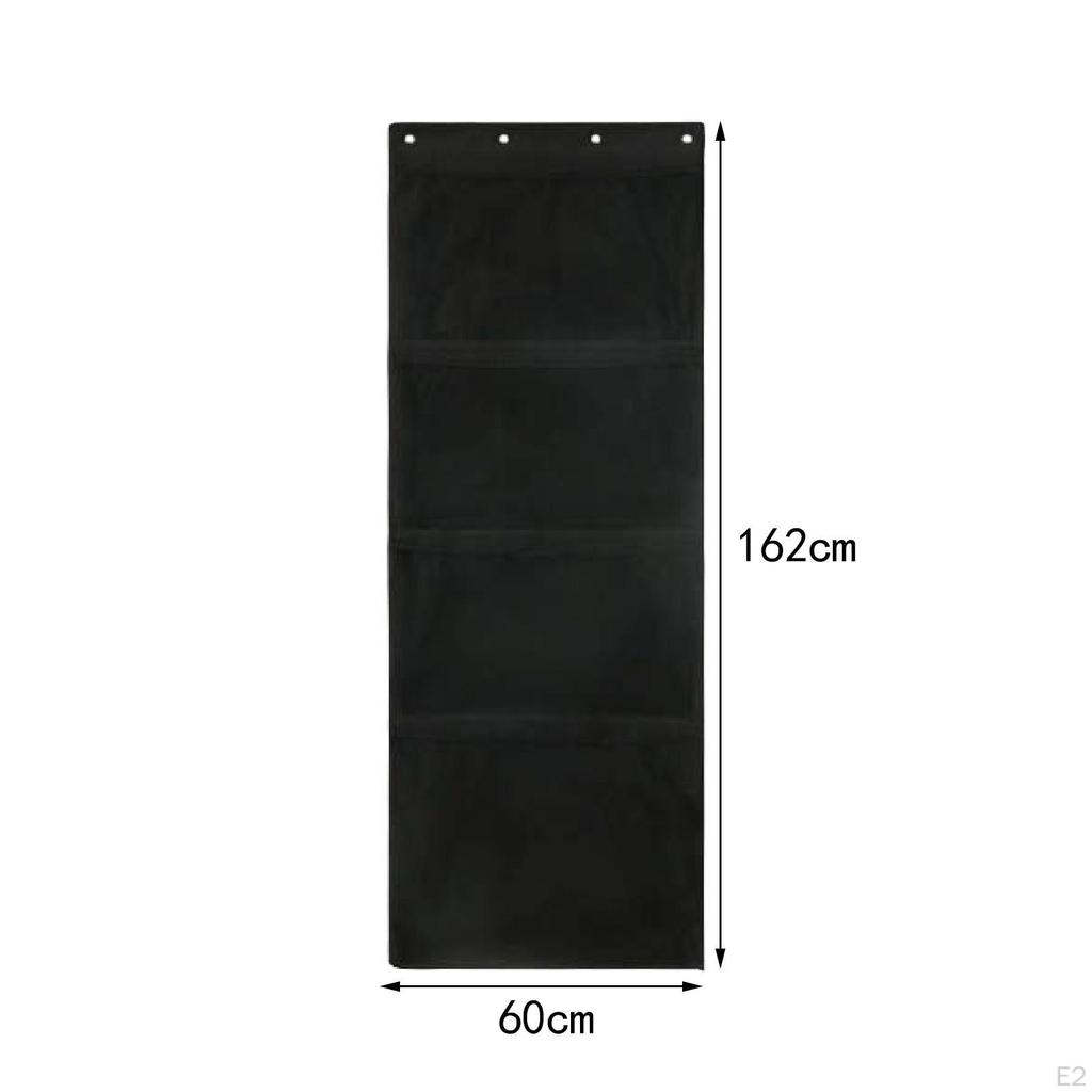 Over The Door Organizer Hanging Storage Bag Socks Sports Gear,Toys with 4