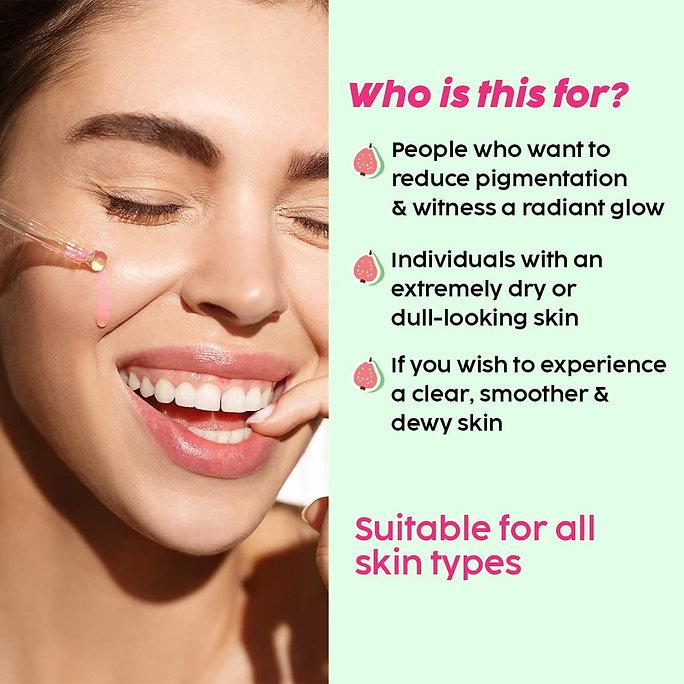 Plix Guava Glow Dewy Serum, 20ml Each (Pack of 2)