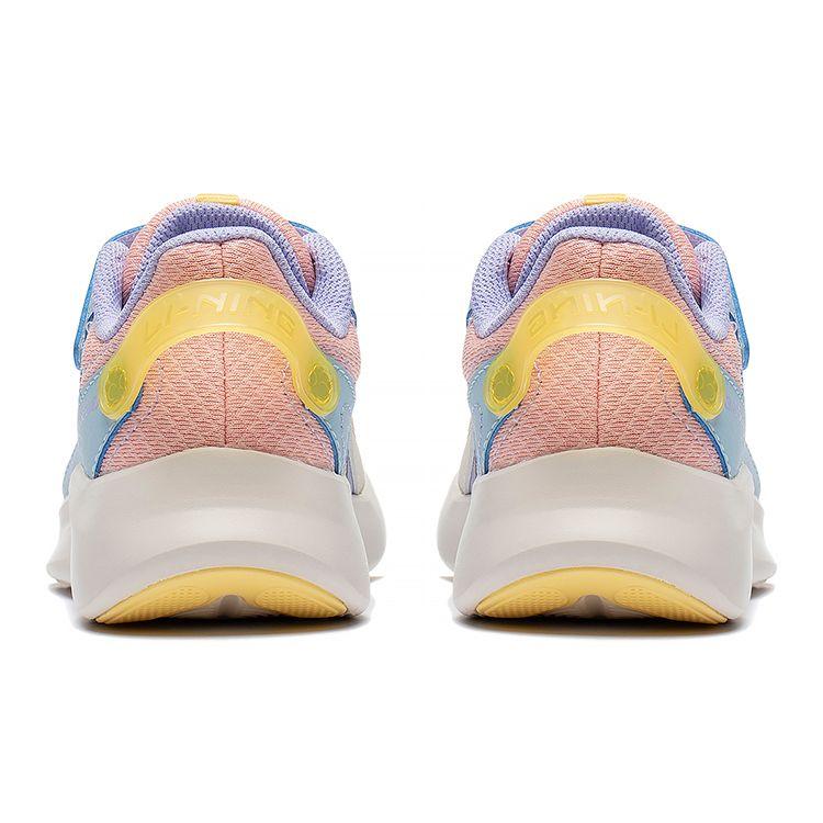 Li Ning Kids Casual Versatile Non-Slip Wear-Resistant Classic Color-Block Casual Shoes Kids Shoes YKNS114-2