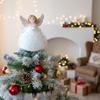 Handmade Christmas Tree Top Stars Angel Girl Angel Fairy Ornaments  Holiday Celebration