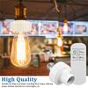 E27 Lamp Holder Wireless Remote Control Stable Performance Light Bulb Cap Socket Switch Screw Kit