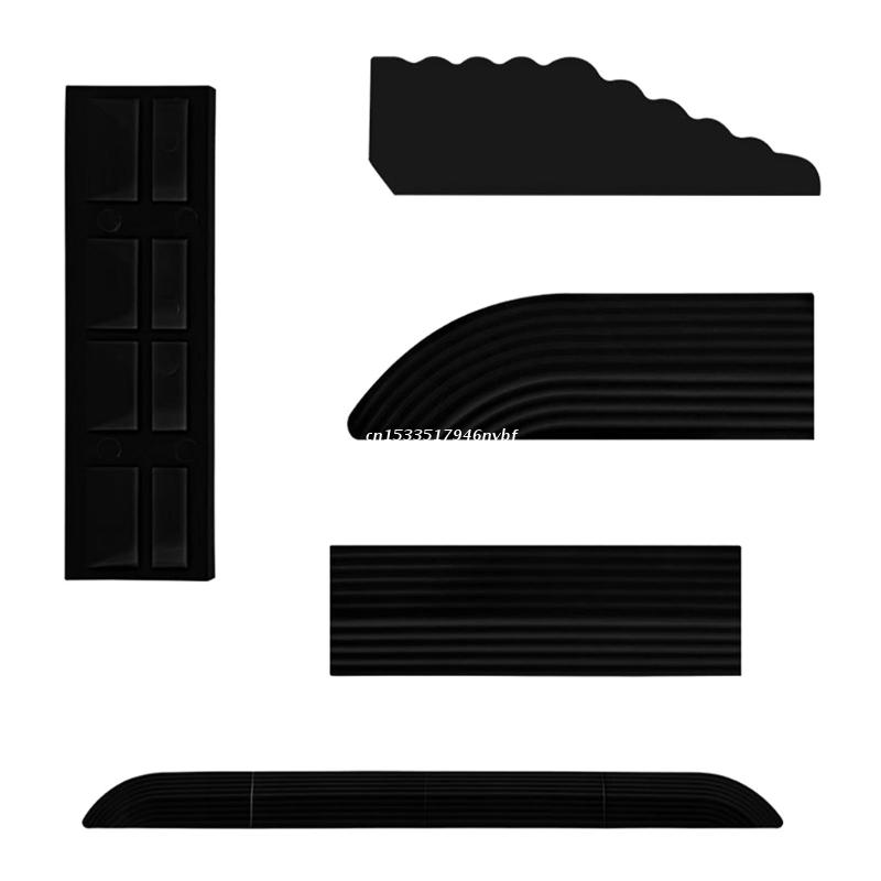 

Многофункциональная полоса порога двери Подъем Дверной проем Мобильность Вход для Всех Роботов-пылесосов Дропшиппинг чёрный