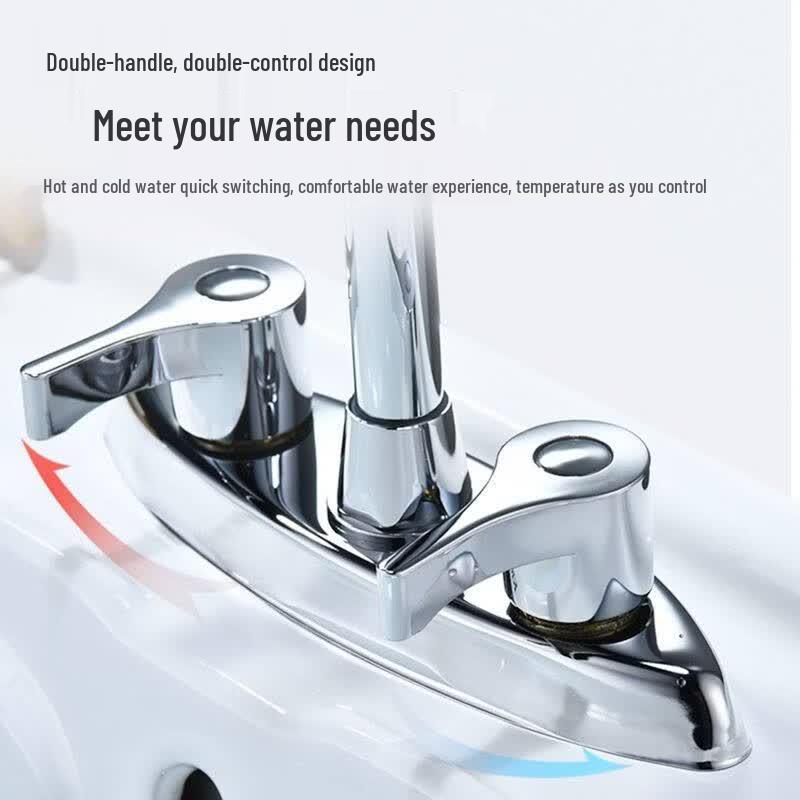 Copper Basin Faucet with Hoses
