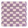 Songwol Towel Daily Check Facial Towel 180g Combed Cotton (180g x 5)
