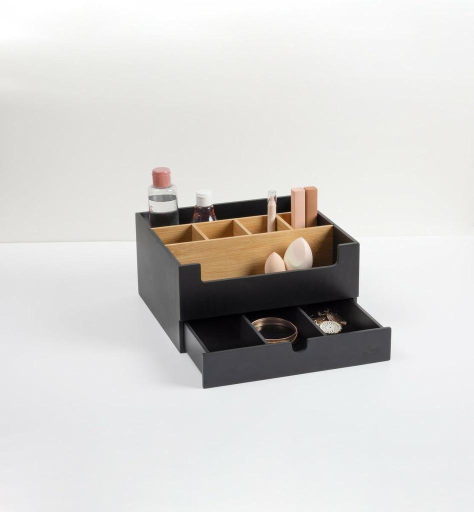 Natureo Black BAMBUS SCHUBLADEN-ORGANIZER