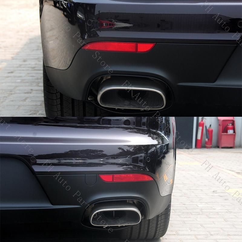 4PCS Rear Bumper Tail Parking Brake Light Warming Signal Reflector Lamp For Porsche Panamera 970.2 Turbo GTS S Sport 2014-2016