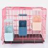 Rabbit Automatic Feeder for Cage Hanging Water Dispenser 17oz Water Bottle Food Bowl for Small Animal Hedgehog Hamster