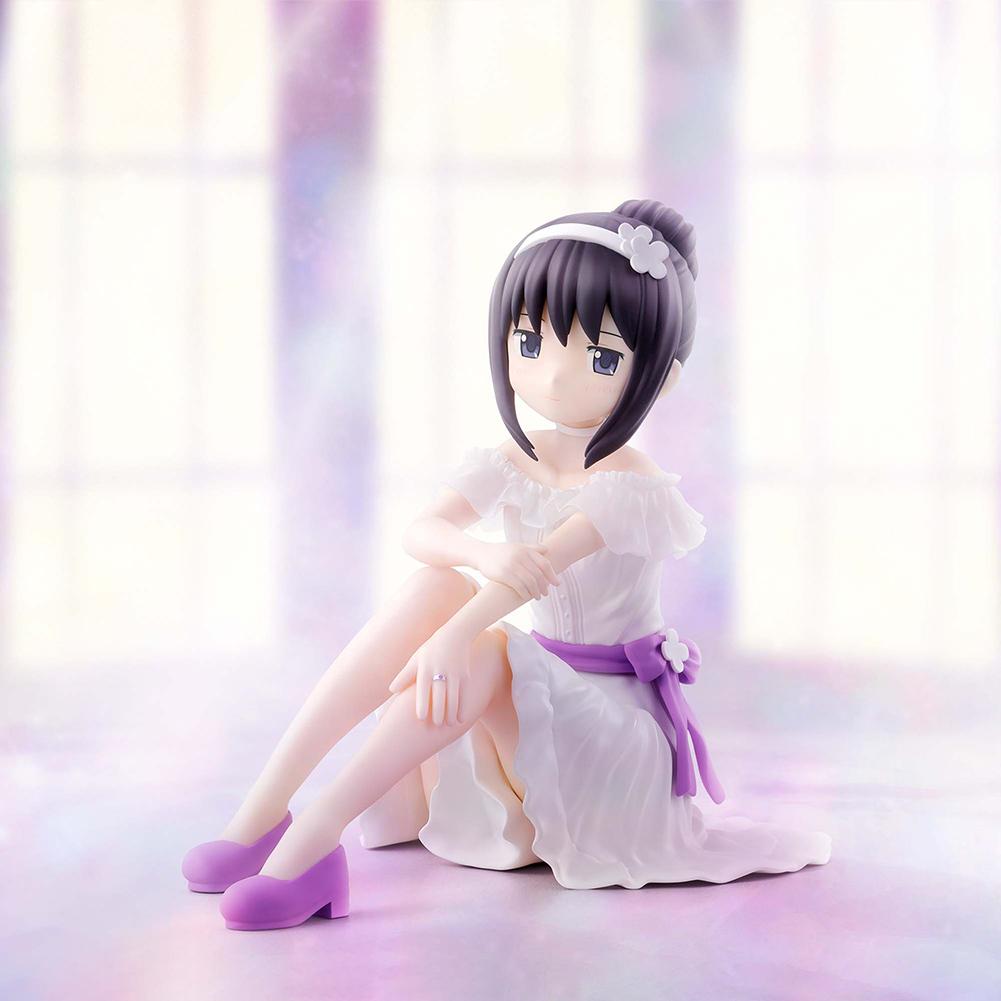 

PMMM Anime Figure Kaname Madoka Action Figure sitting posture Akemi Homura figurine two statue set PVC model ornament gifts 10cm 10CM