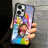 G-Gabbys Dollhouse Cartoon Plating Phone Case For Xiaomi Redmi Note 14 15 Pro Plus 13 12 11 11S 11T 10 9S 9 5G Anti-Fall Airabag