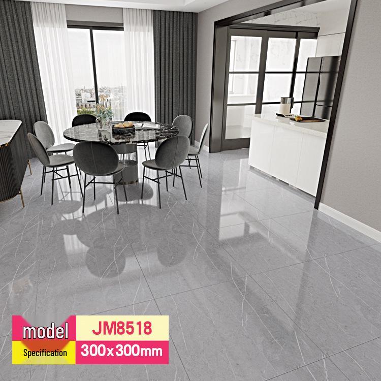 Self-Adhesive PVC Marble Tile Sticker - SPC Stone Plastic Flooring for Home Renovation